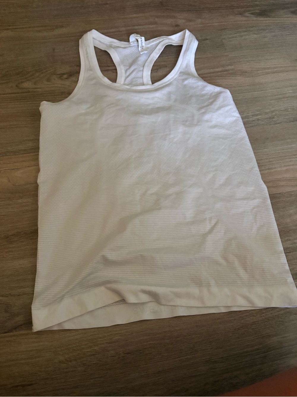 lululemon athletica White Racerback Tank